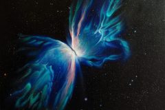 Nebuleuse du Papillon bleue