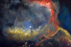 Nébuleuse halo lunatique