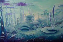 exomonde bleu turquoise