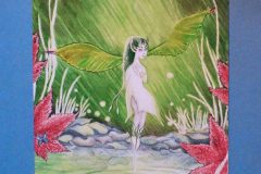 La fille aux ailes de feuilles